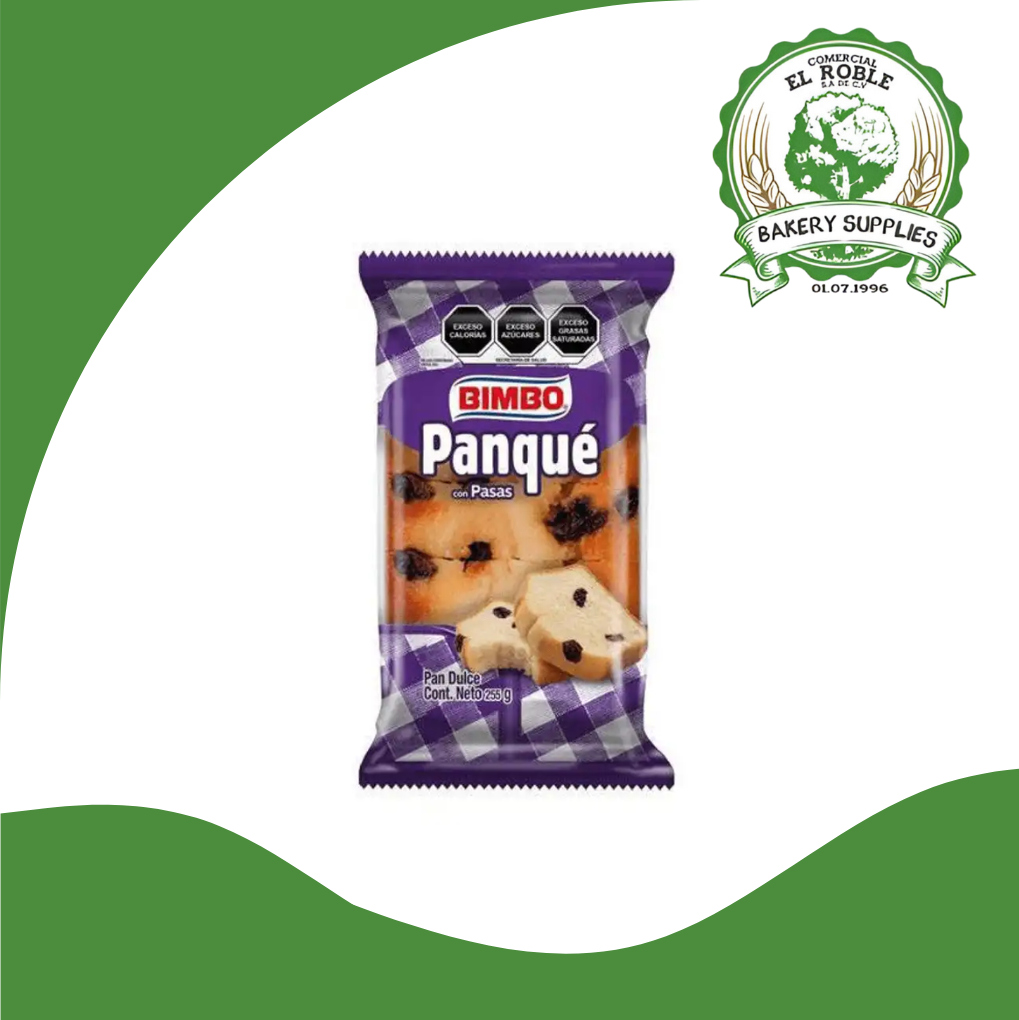 [102544] BIMBO PANQUE CON PASAS 1/1 UNI
