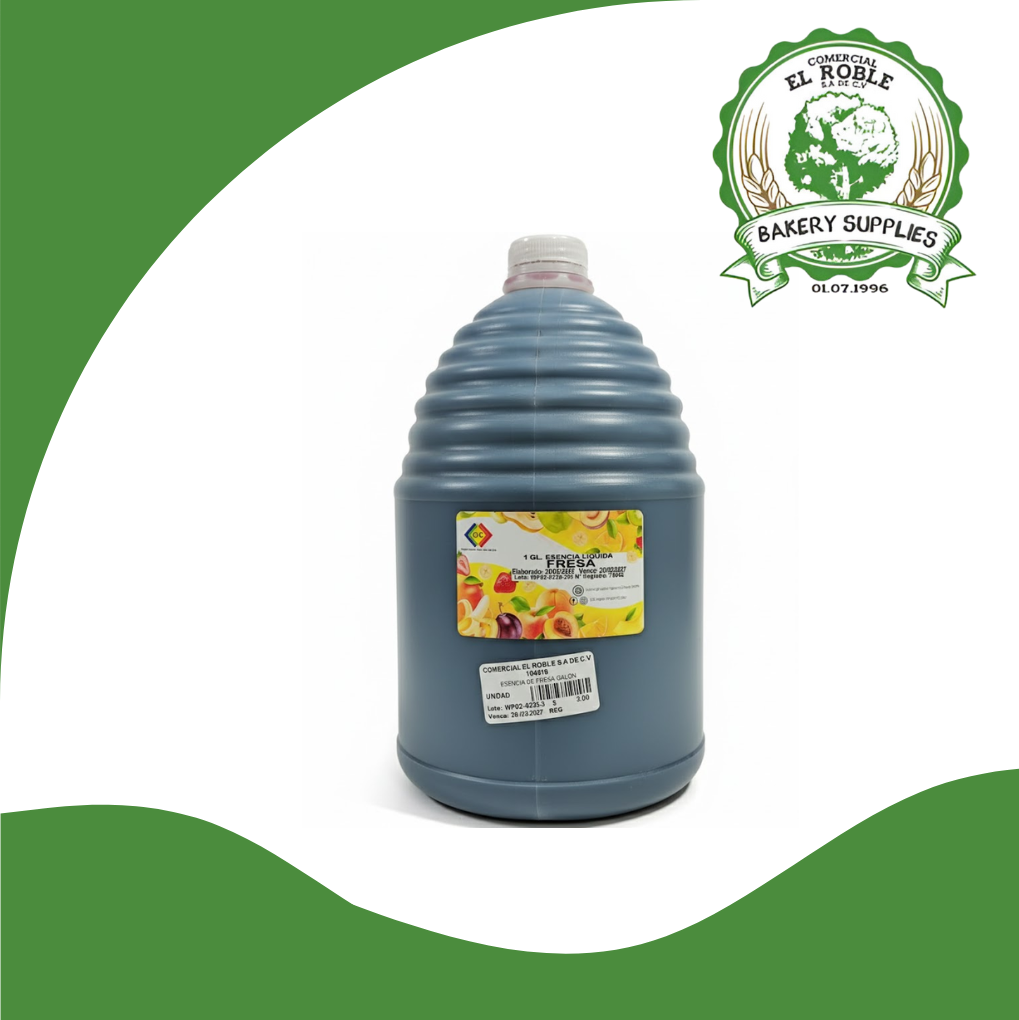 IMPORT ESENCIA FRESA LIQUIDA MC 1/GALON