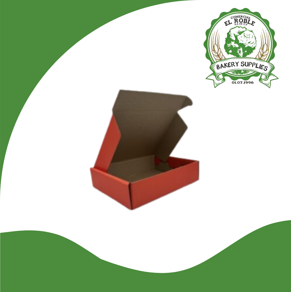 EL ROBLE CAJA ROJA  8X4.5X4 CM 1/1 UNI