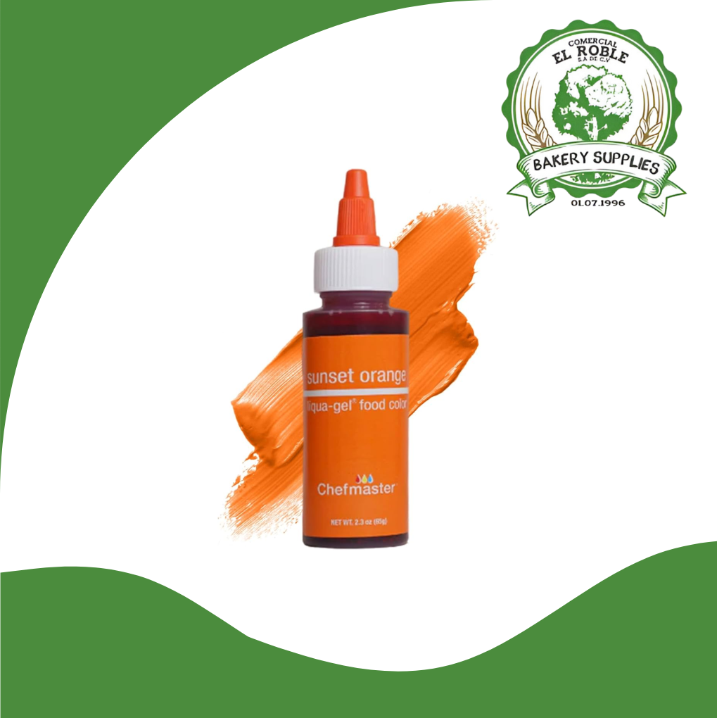 CHEFMASTER SUNSET NARANJA 5036 12/2.3 OZ