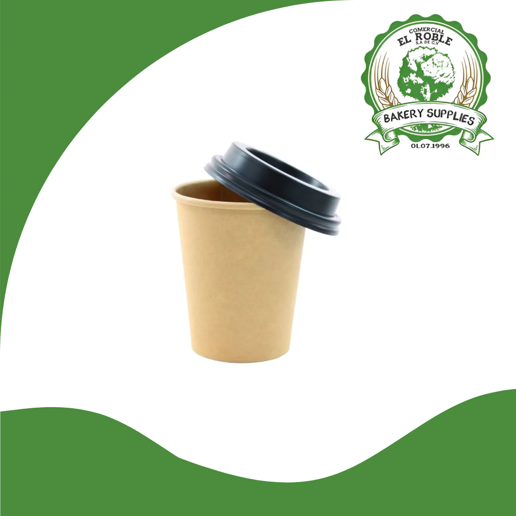 GP VPGPDK VASO CAFE+TAPA KRAFT 8 OZ 10/50