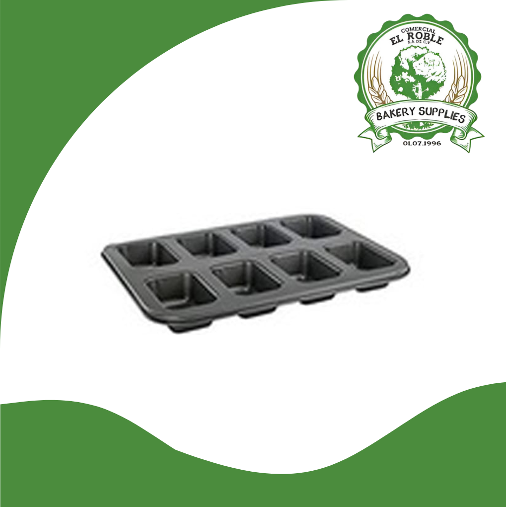 [102791] WINCO MOLDE PARA PAN PEQUE 8 HLF-8MN 1/1 UNI