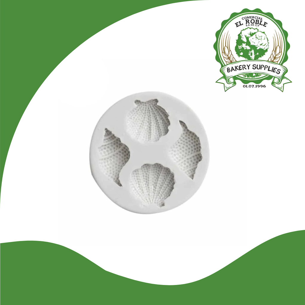 [102943] EL ROBLE MOLDE SILICON DE CONCHA/CARACOL F015 1/1 UNI