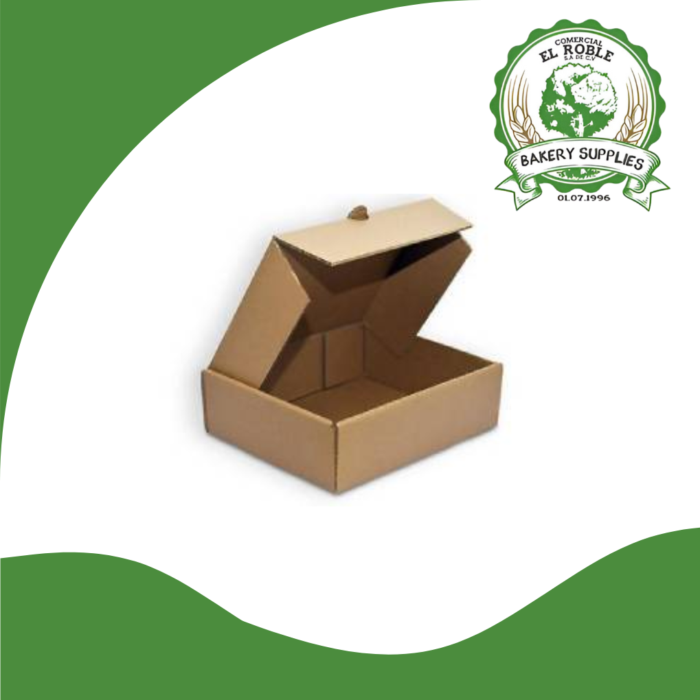 EL ROBLE CAJA PLEGADIZA 10.25X10.25X4.5 1/1 UNI