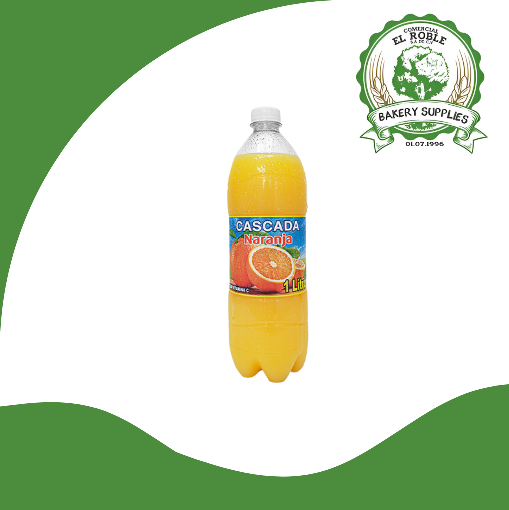 LA CASCADA JUGO ORANGE 12/ 1 LITRO