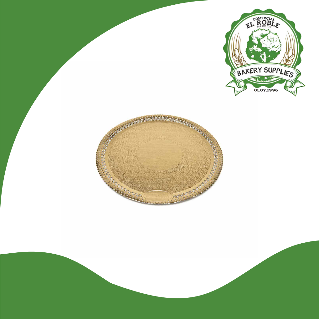 EL ROBLE CIRCULO  ORO COMPRIMIDO 10" 100/1 UNI