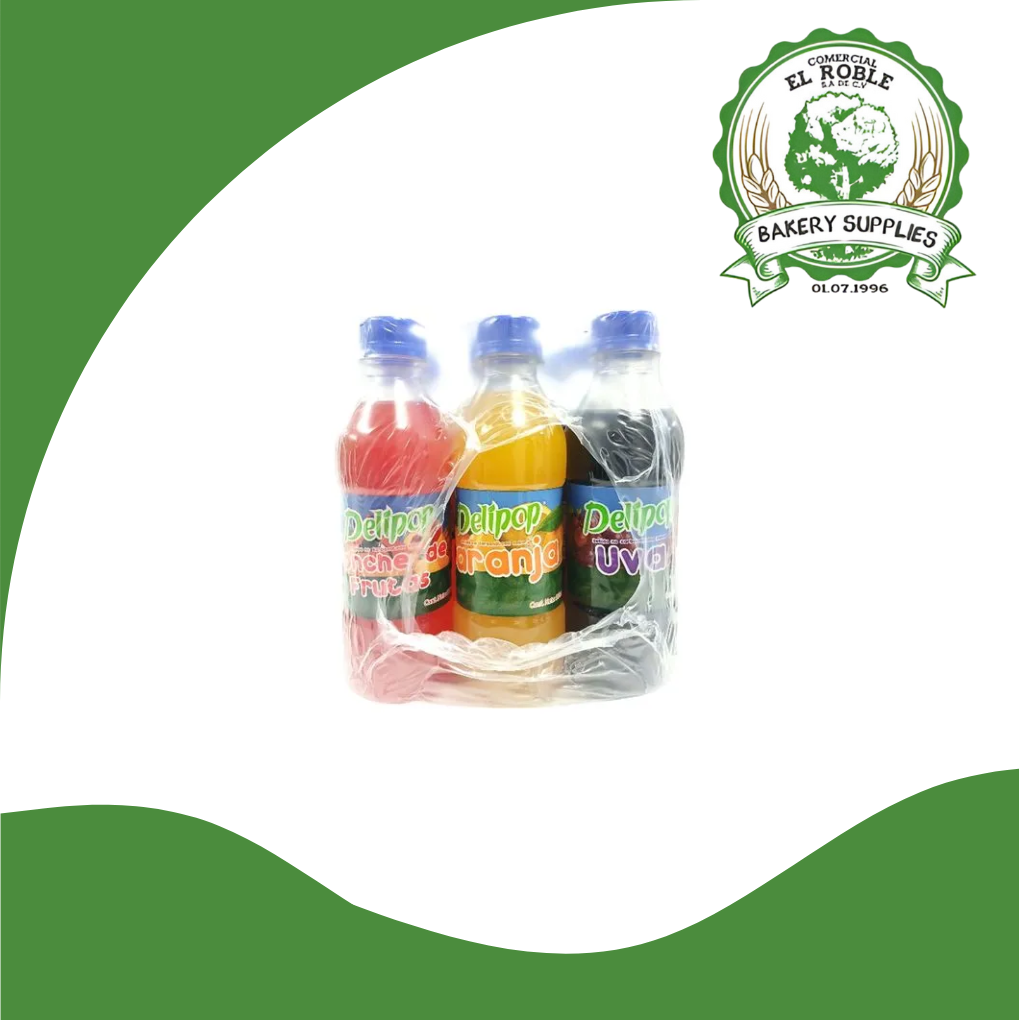 DLF DELIPOP PONCHE DE FRUTAS 12/355 ML