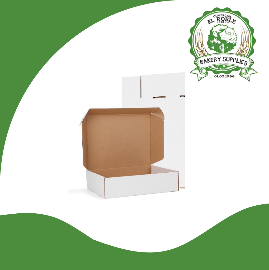 EL ROBLE CAJA CON VENTANA 12X9X3.75 + INSERTO CAKITO 12 1/1 UNI
