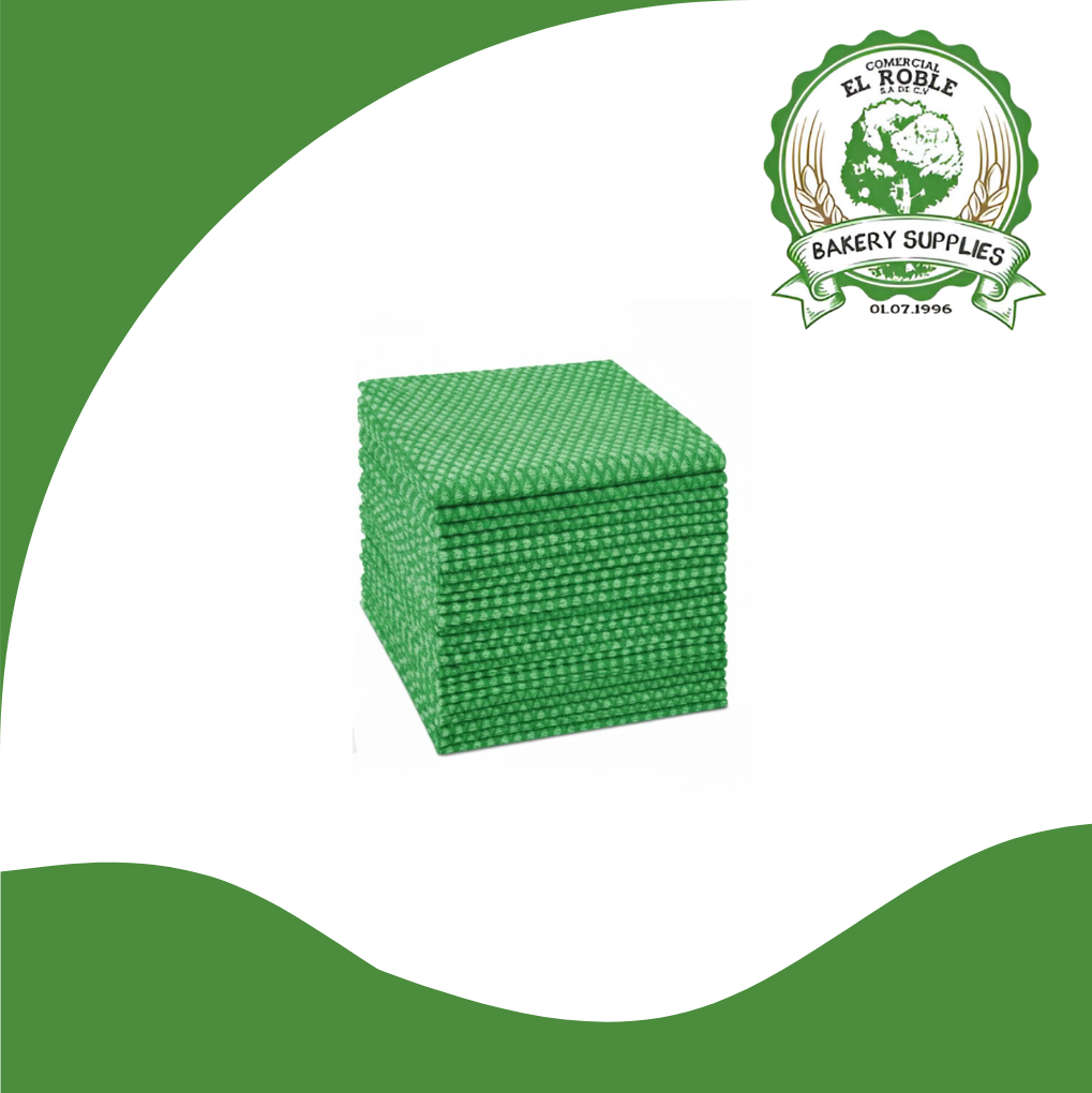 [103092] BRIGTH WIPES 30 PAÑOS REUTILIZABLES C/VERDE 10/PAQ