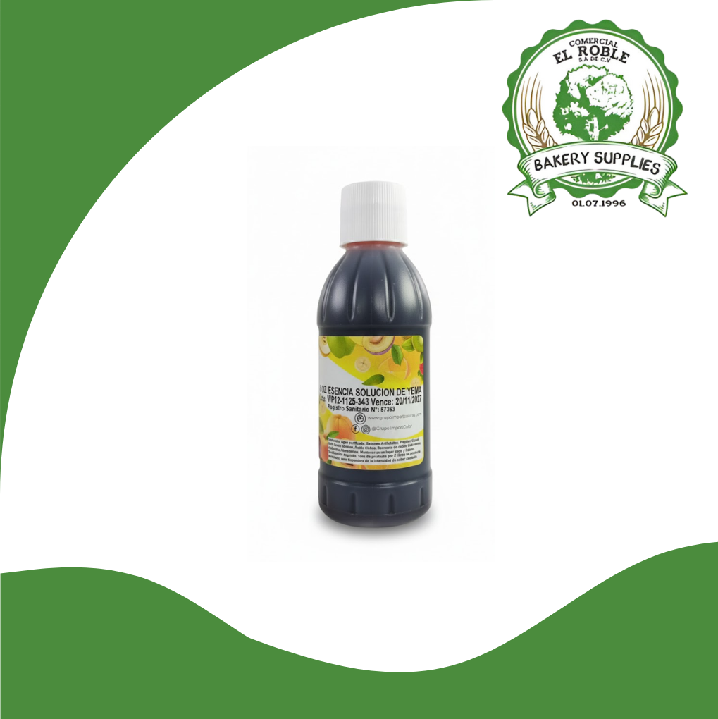 IMPORT COLOR SABOR SOLUCION DE YEMA OSCURA B400 1/8 ONZAS
