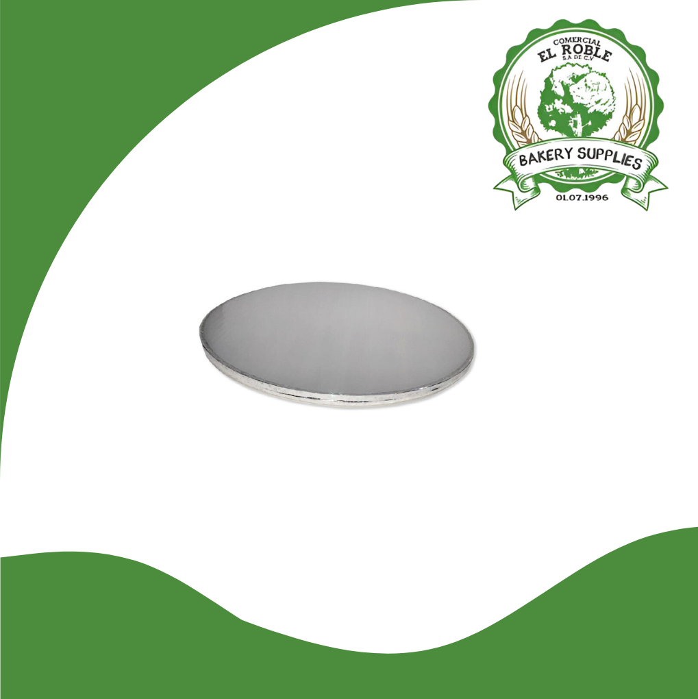 PASTELOSO BASE FORRADA PLATA 94757 25X35CM 1/1 UNI