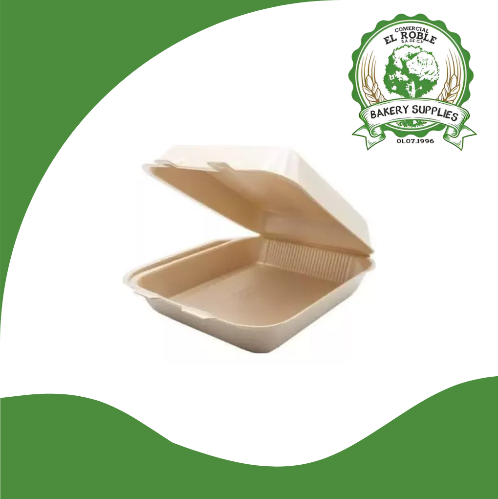[103278] BIO FOAM BANDEJA SIN DIVISION 8X8 4/50 UNI
