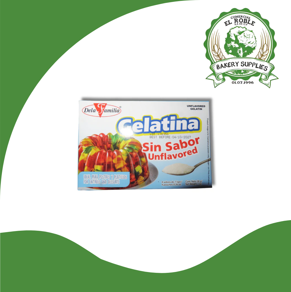 DLF GELATINA SIN SABOR 24/30 GRAMOS