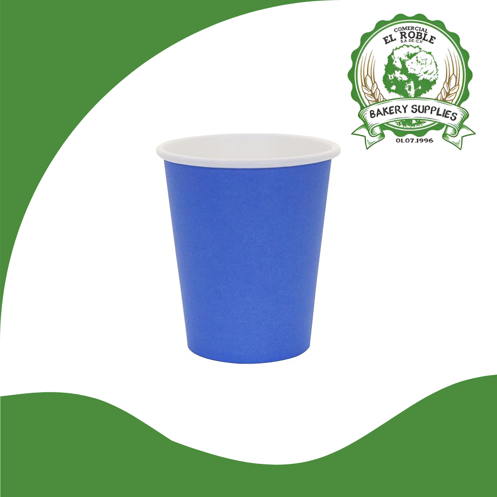 [103401] DESCOESA VASO DE PAPEL AZUL 12 ONZ 100/12 UNI