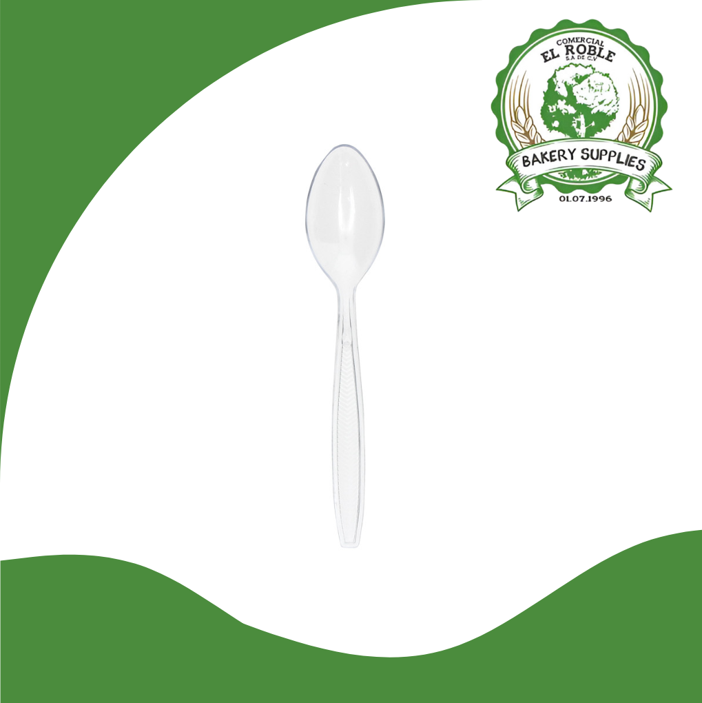 [103410] DESCOESA CUCHARA DE PLAST TRANSP 6" 48/40 UNI