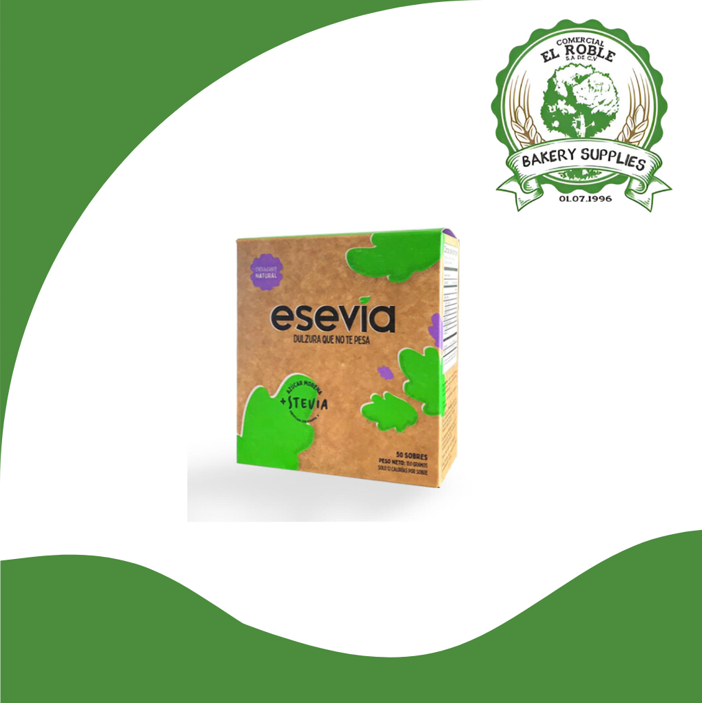 ESEVIA AZUCAR MORENA 30/50 SOBRES