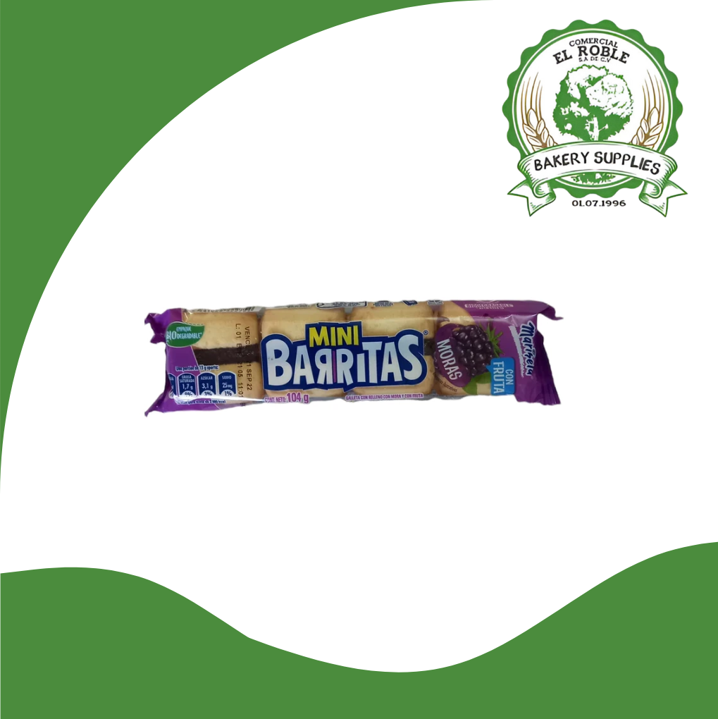 [103436] MARISELA MINI BARRITAS DE MORA 1/104 GRAMOS