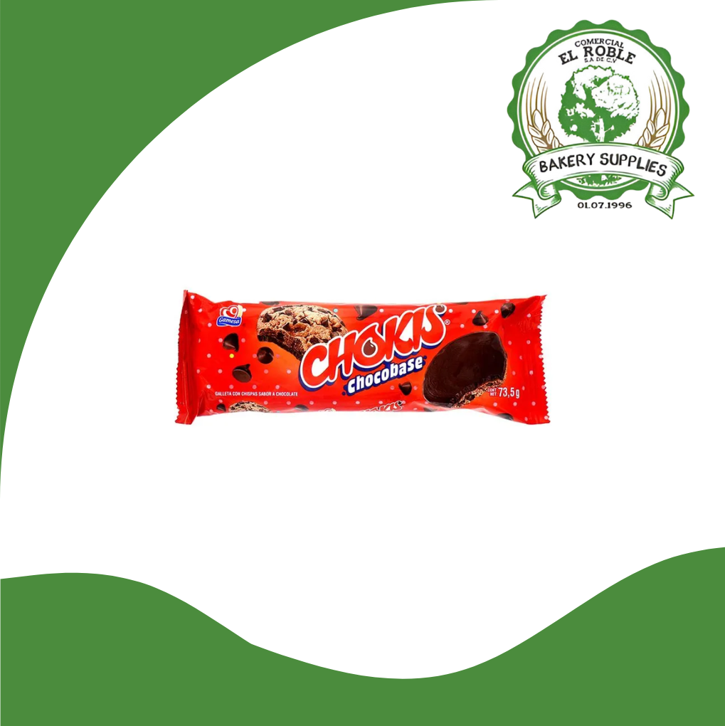 [103441] CHOKIS GALLETA CLASICA CHOCOBASE 1/73 GRAMOS