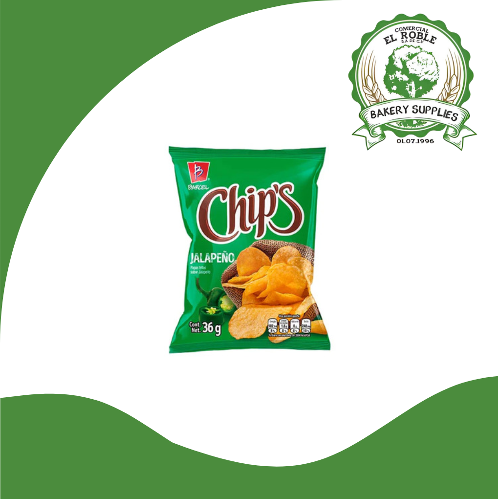 BIMBO CHIPS JALAPEÑO 1/36 GRAMOS
