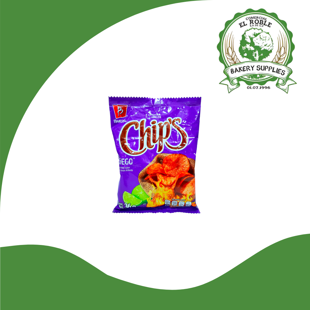 BIMBO CHIPS FUEGO 1/36 GRAMOS