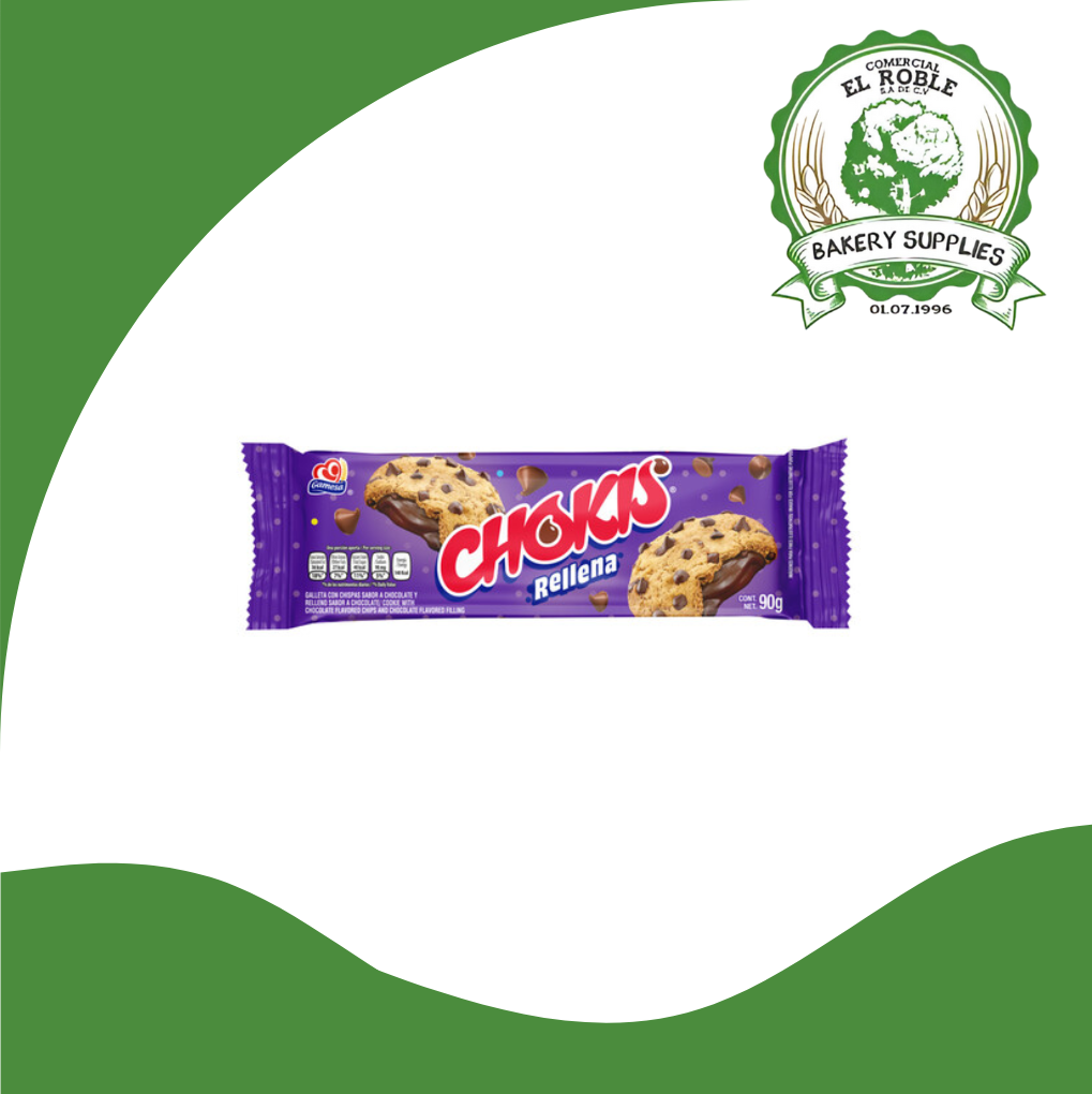 [103452] CHOKIS GALLETA CLASICA RELLENA 1/90 GRAMOS