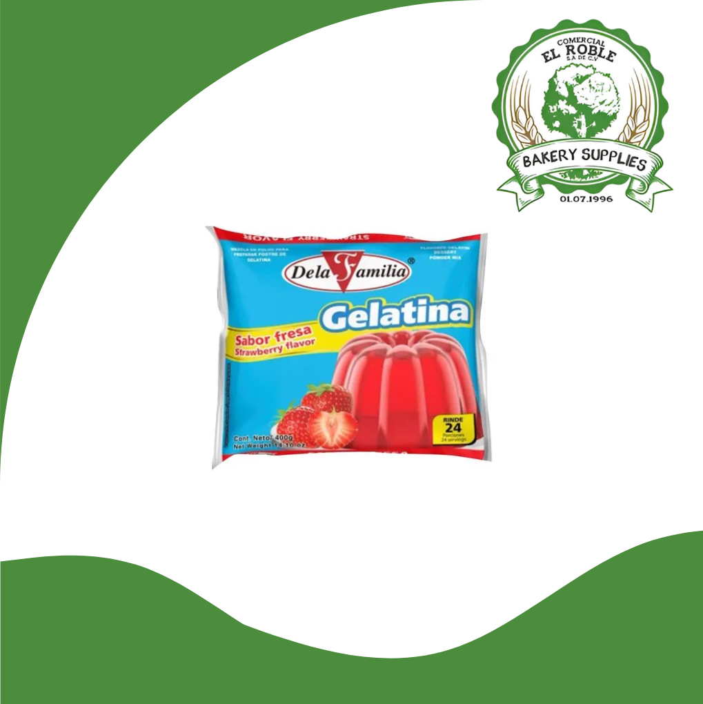 DLF GELATINA FRESA 28/400 GRAMOS