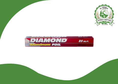 [100139] DIAMON PAPEL ALUMINIO 24/25 PIES