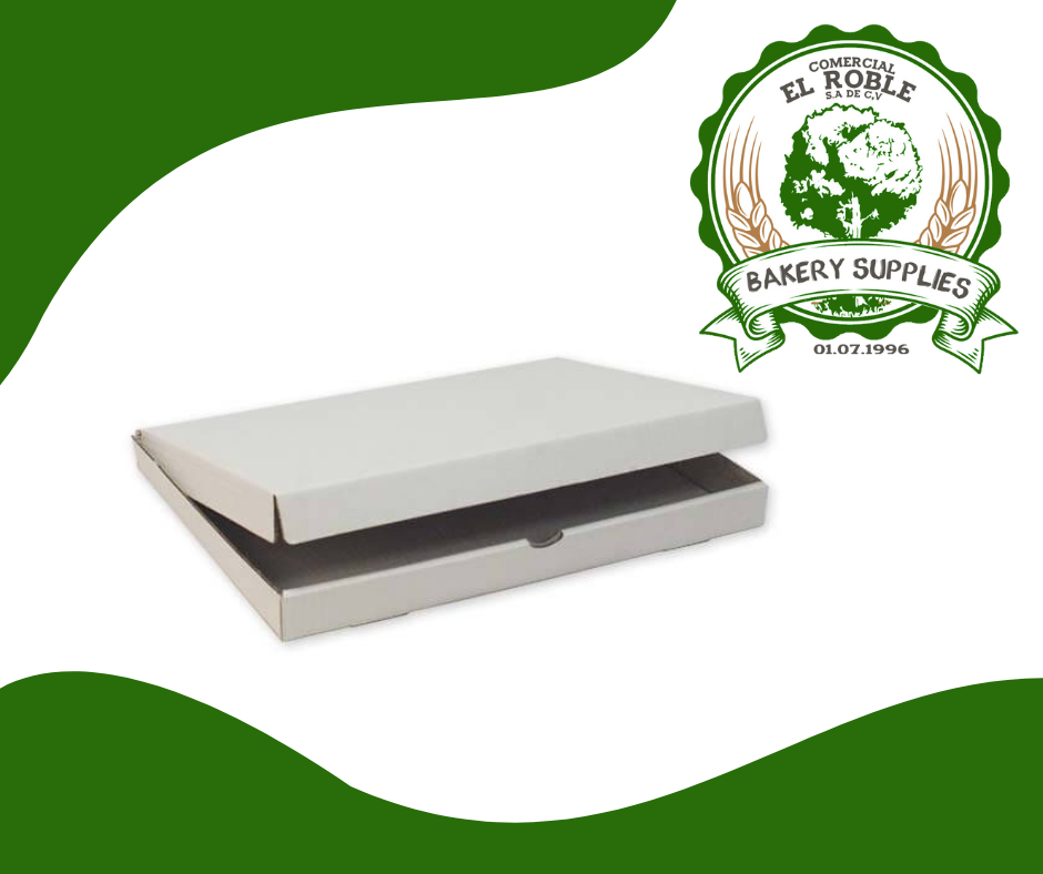 CAJA PARA PIZZA CORRUGADA RECTANGULAR 14X19 1/1 UNI