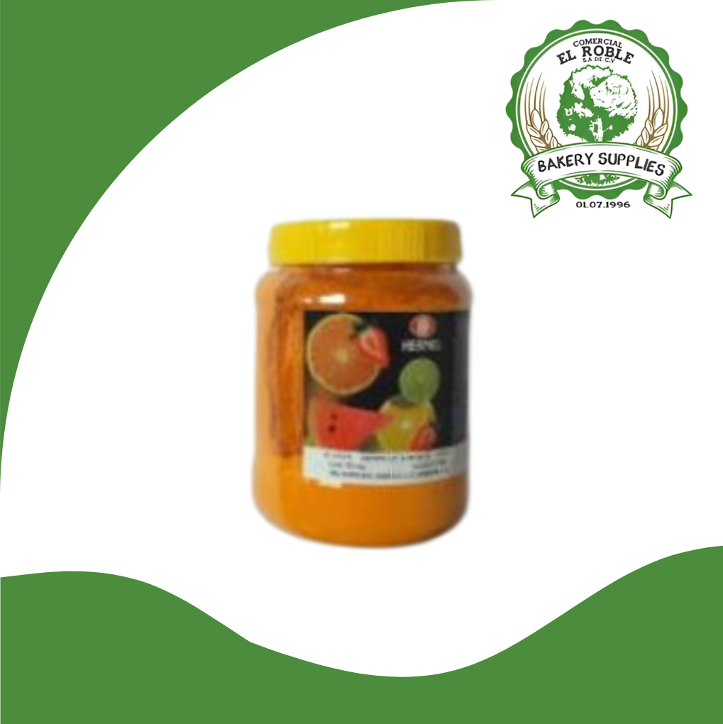 IMPORT COLOR POLVO AMARILLO HUEVO 1/4 KILO