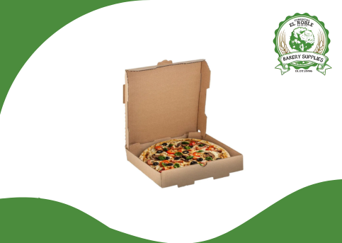 CAJA PARA PIZZA CORRUGADA BLANCA # 12 1/1 UNI