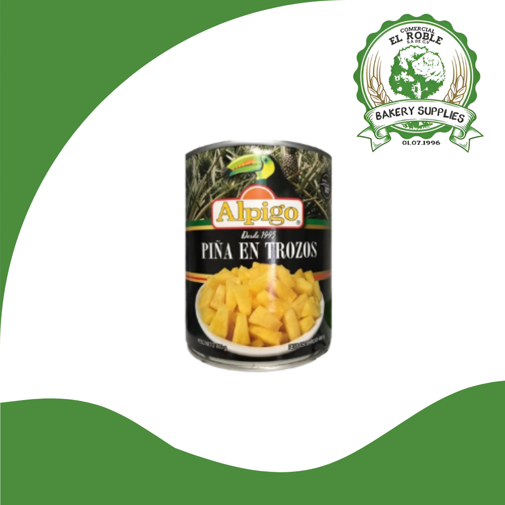 [100471] ALPIGO PIÑA RODAJAS 12/800 GRAMOS