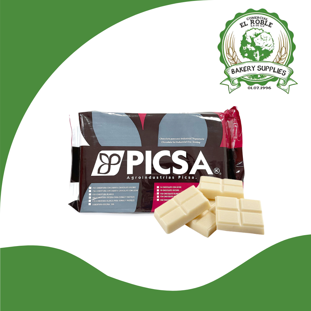 [100537] PICSA CHOCOLATE BLANCO 1/5 LIBRAS