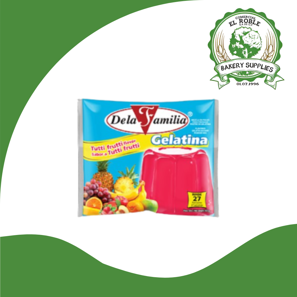 [100655] DLF GELATINA TUTY FRUTY 28/400 GRAMOS