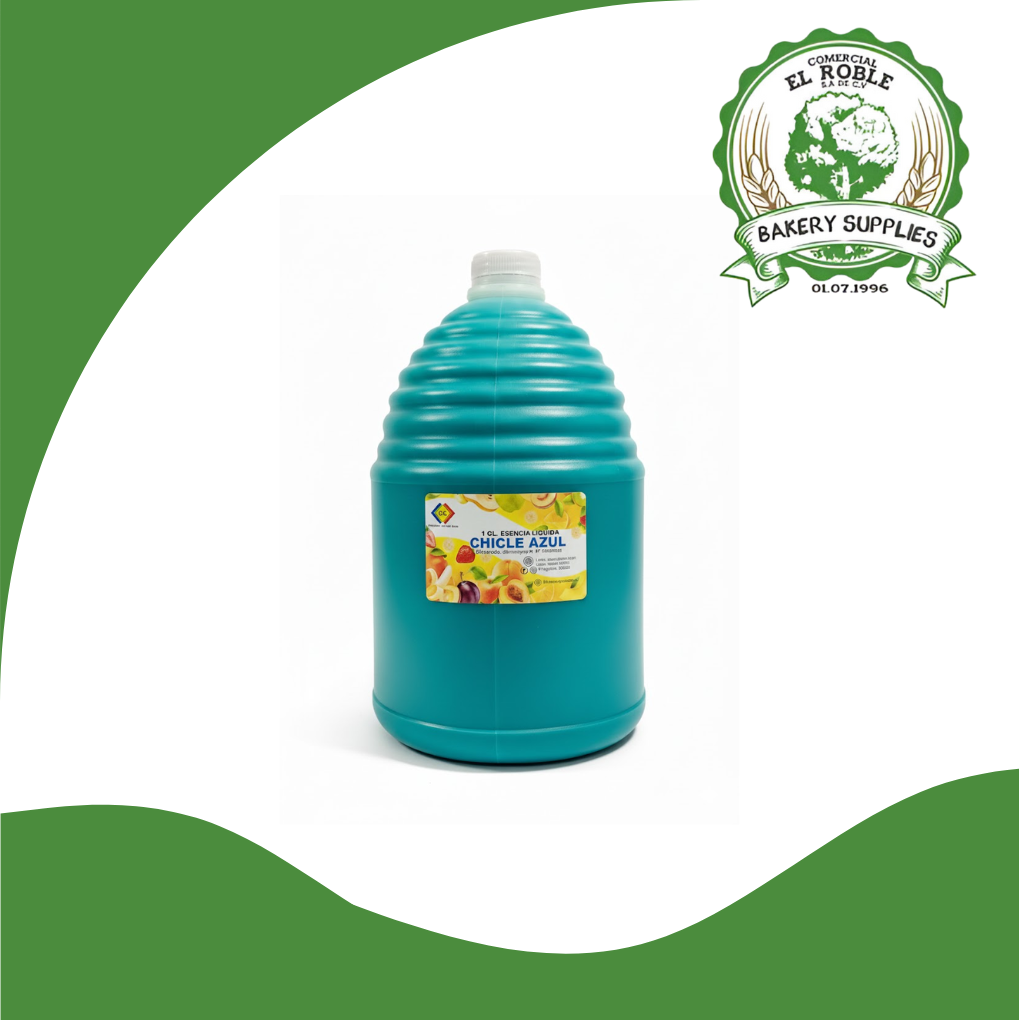 IMPORT ESENCIA CHICLE AZUL 1/1 GALON