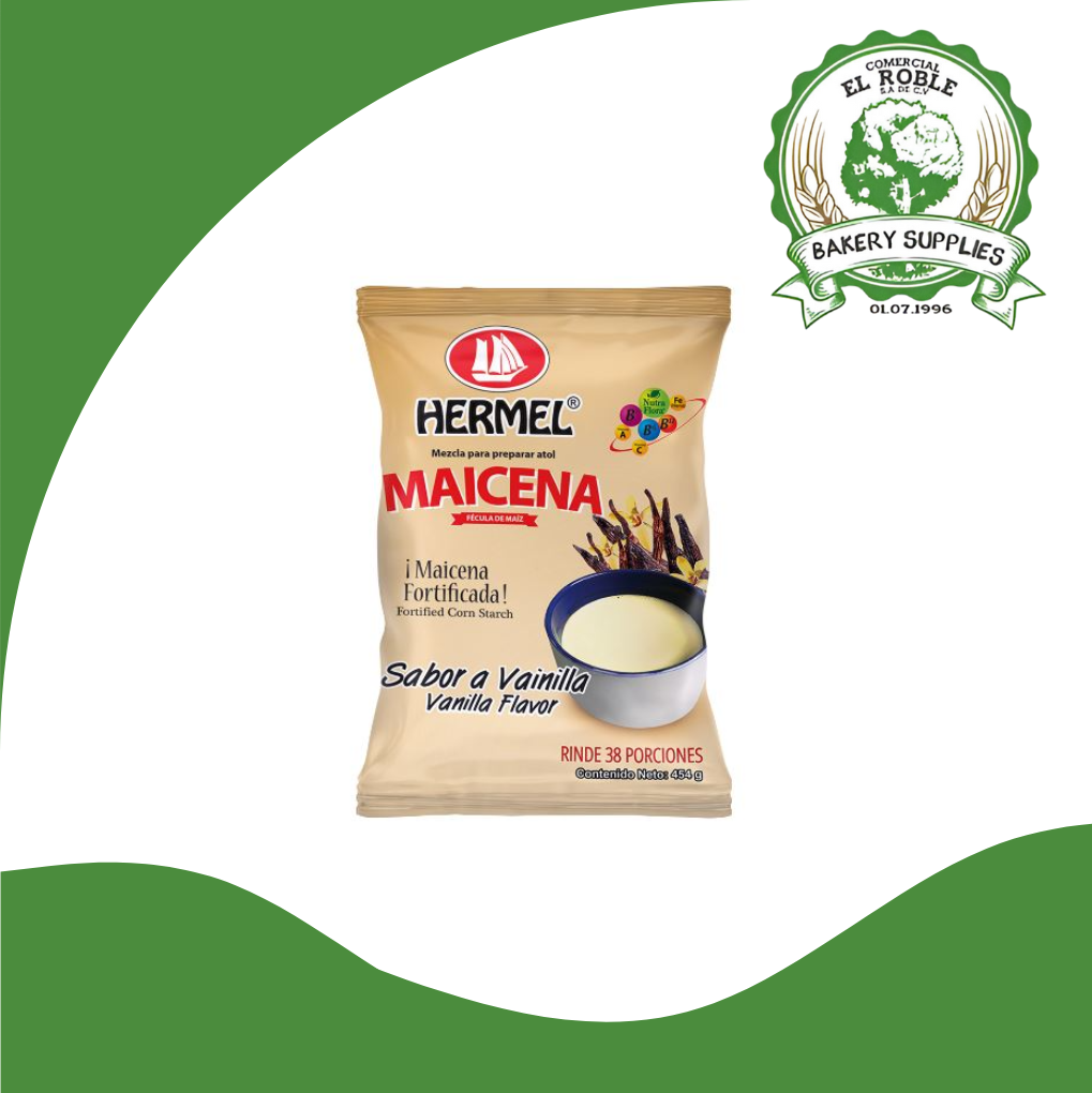 [100715] HERMEL MAICENA VAINILLA 25/400 GRAMOS