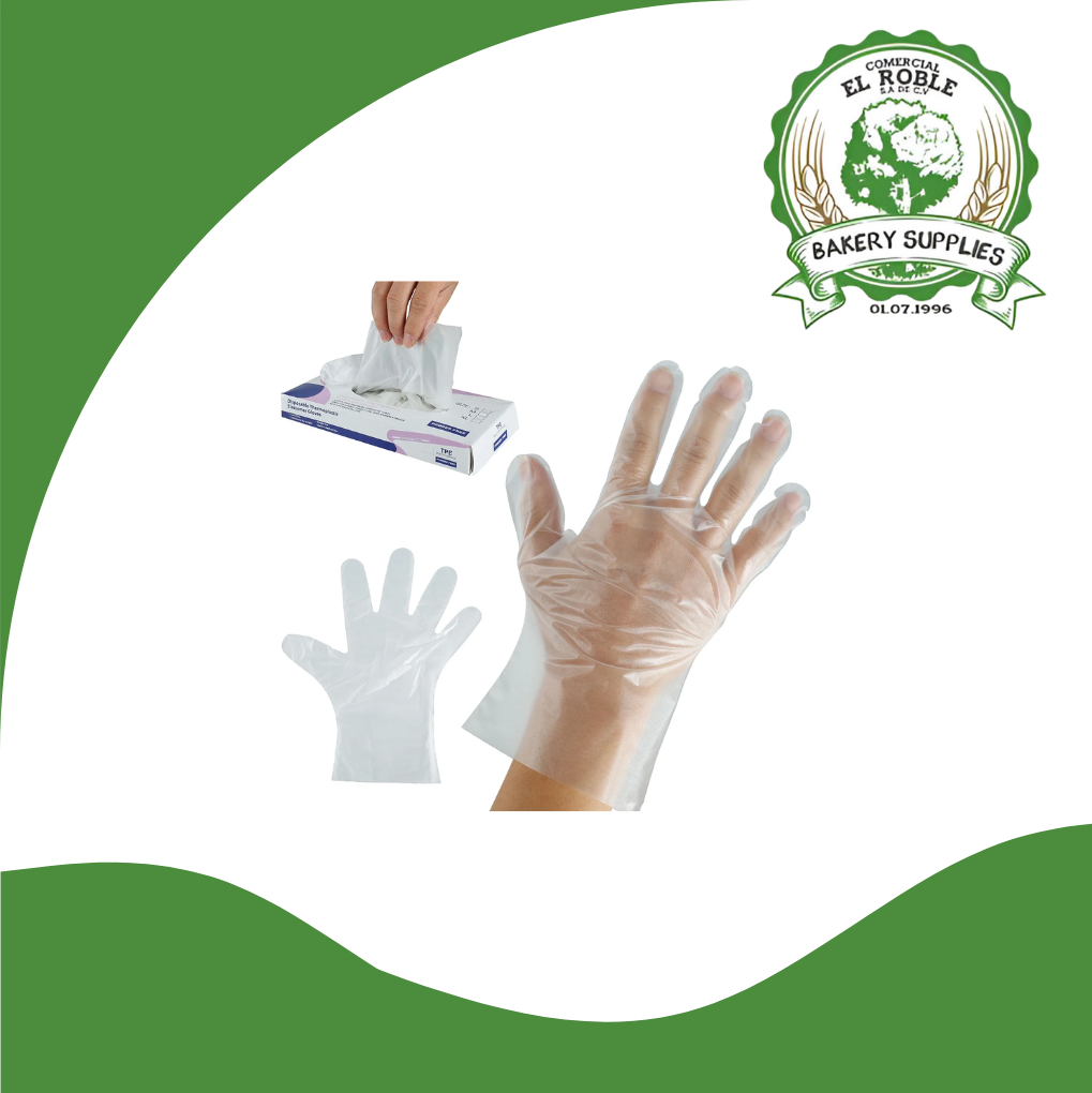 PICME GUANTE LATEX TRANSPAENTE  M 10/100 UNI