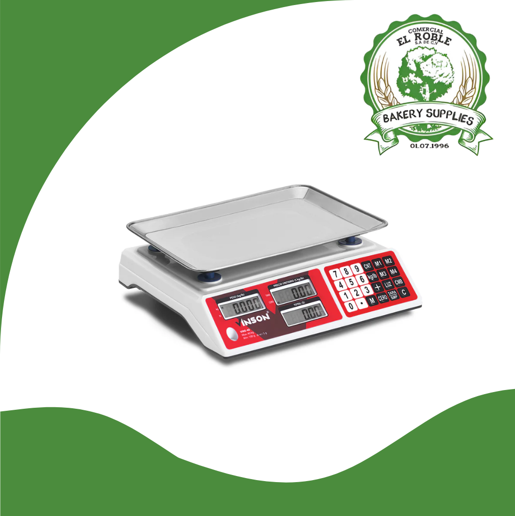 [100948] VINSON BASCULA DIGITAL 40 KG VINS-40 1/1 UNI
