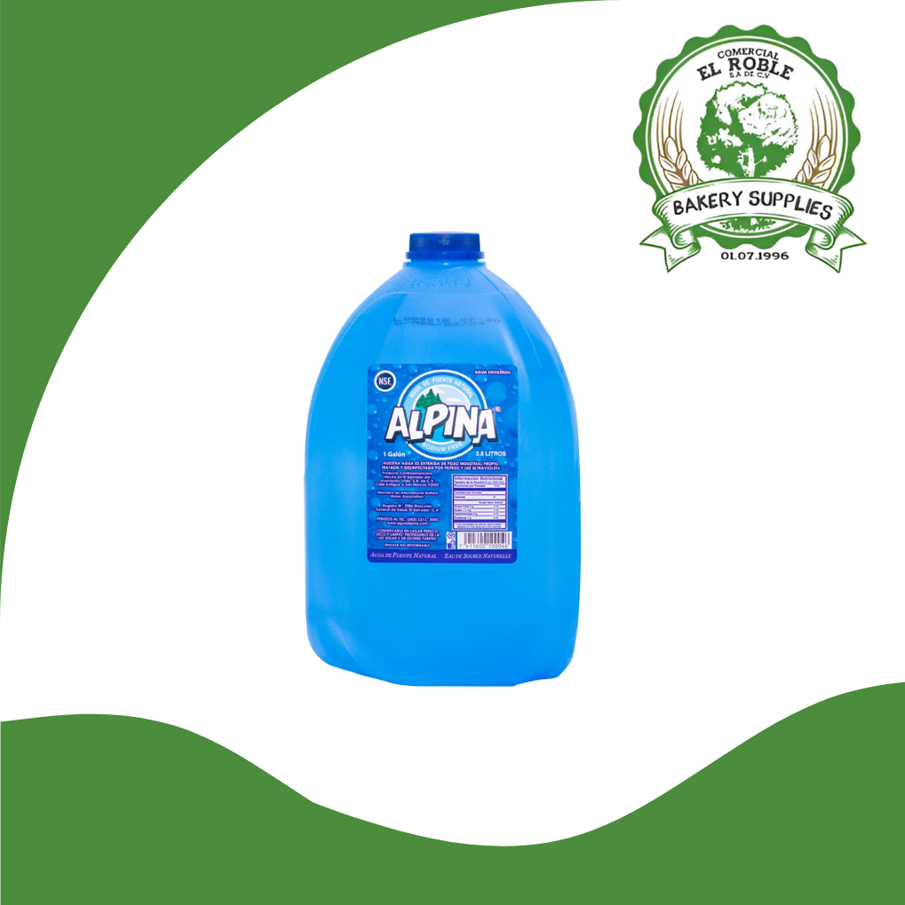 [101040] ALPINA AGUA CRISTALINA 4/1 GALON