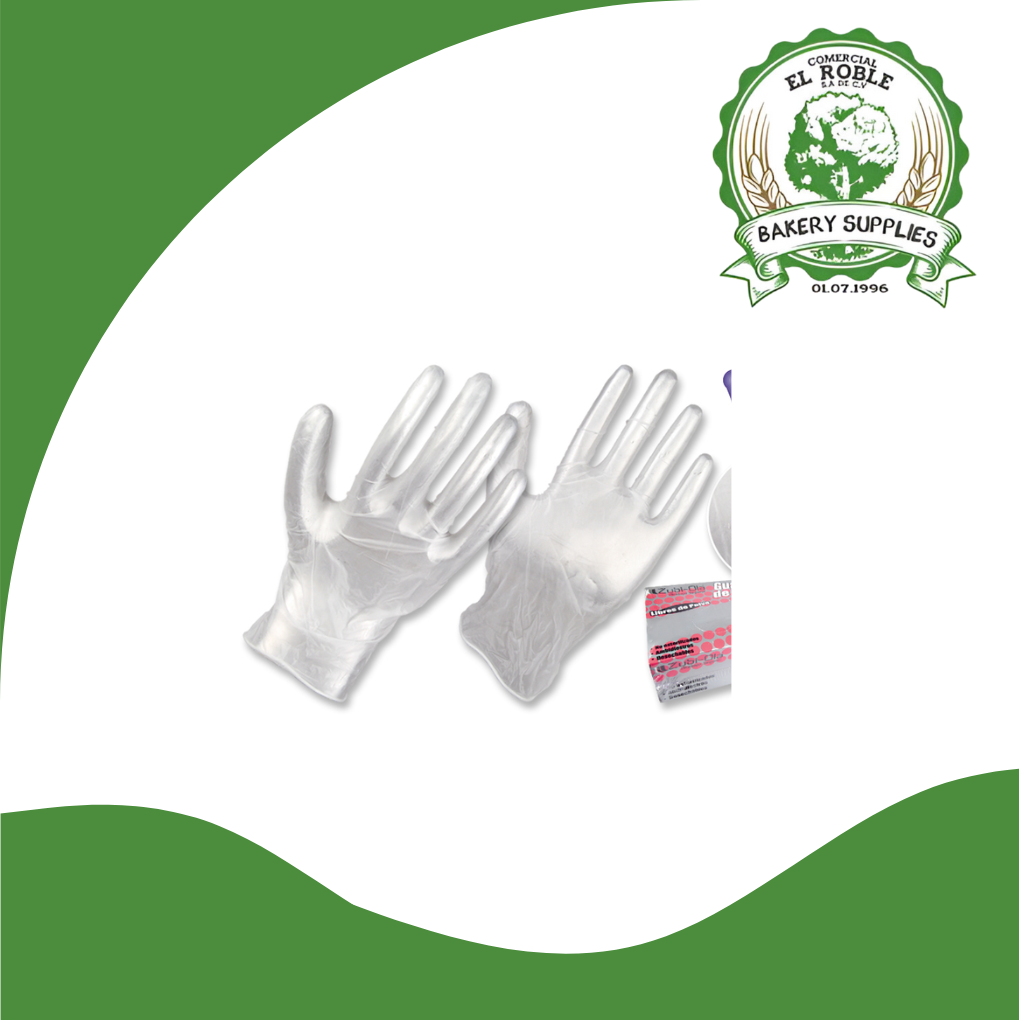 [101045] PICME GUANTE VINYL TRAMPARENTE MEDIUN 10/X1 UNIDAD