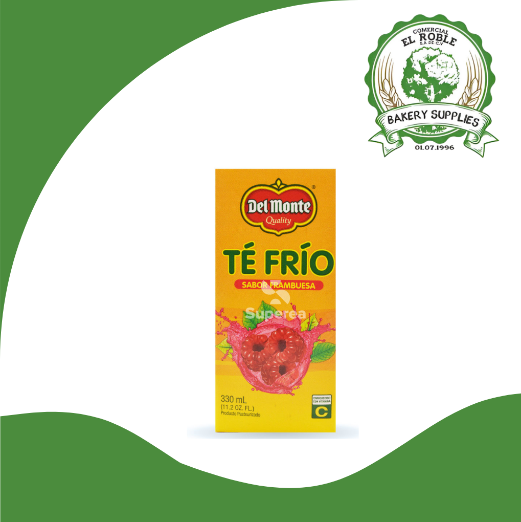 DEL MONTE TE DE FRAMBUESA 18/330 ML