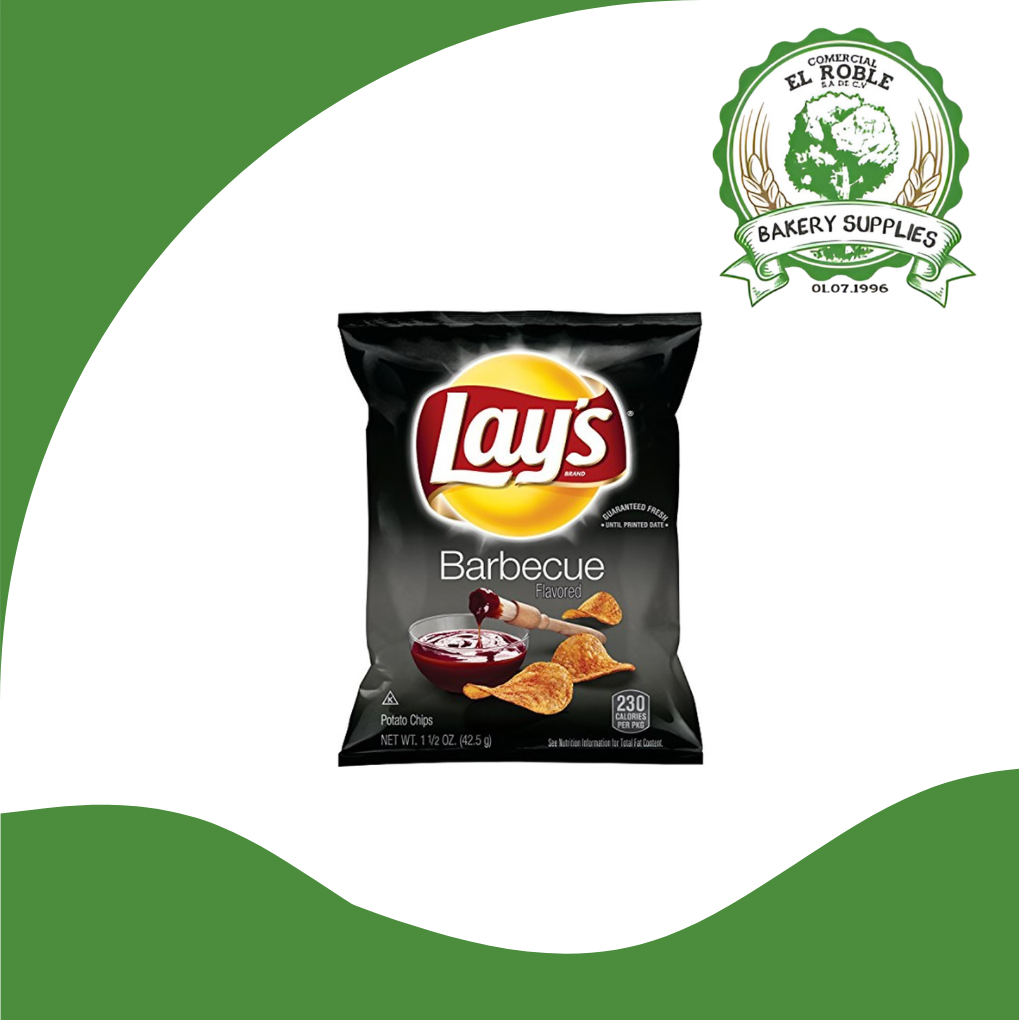 [101159] LAYS PAPA BARBACOA 1/31 GRAMOS