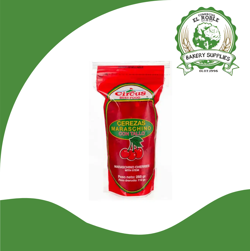 [101178] CIRCUS CEREZA ROJA CON TALLO 24/288 GRAMOS