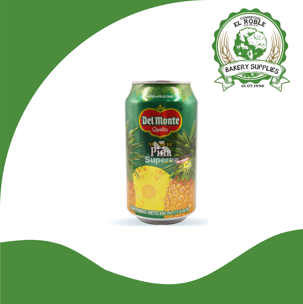 [101417] DEL MONTE NECTAR DE PIÑA LATA 24/330 ML