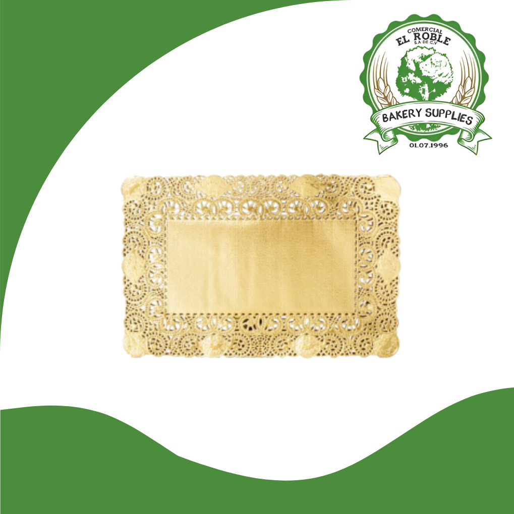 [101460] ARANT BLONDA  RECTANGULAR DORADA 10X14.5"1/1 UNI