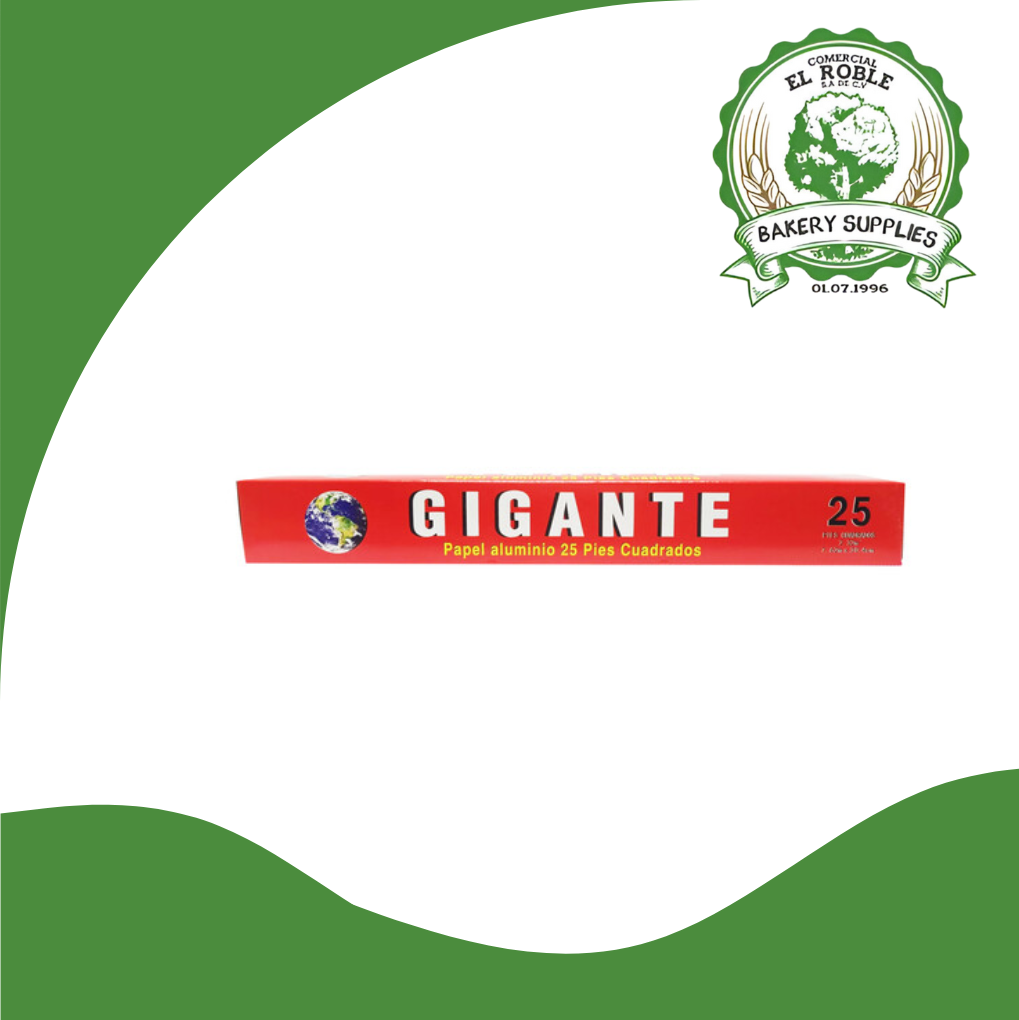 [101523] GIGANTE PAPEL ALUMINIO 24/25 PIES