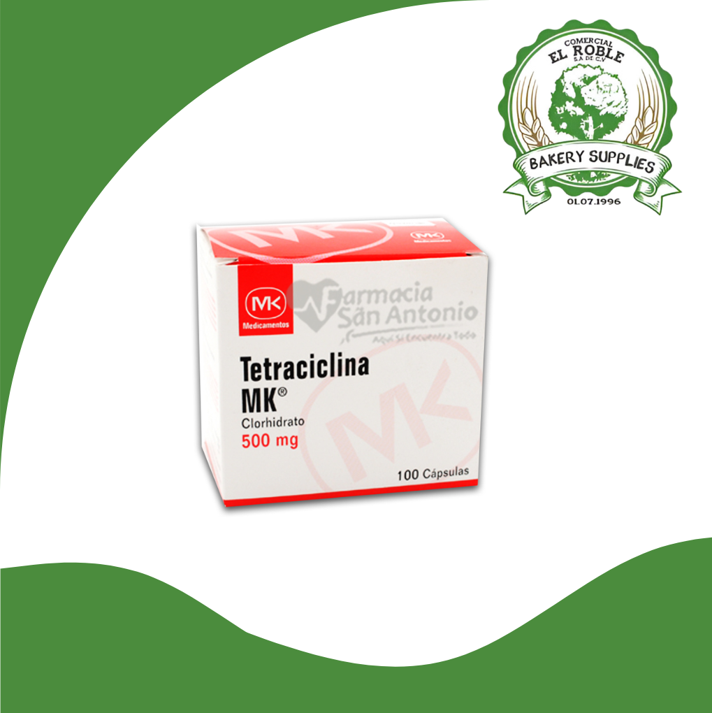 [101532] MK TETRACICLINA 500 MG 100/1 UNIDAD