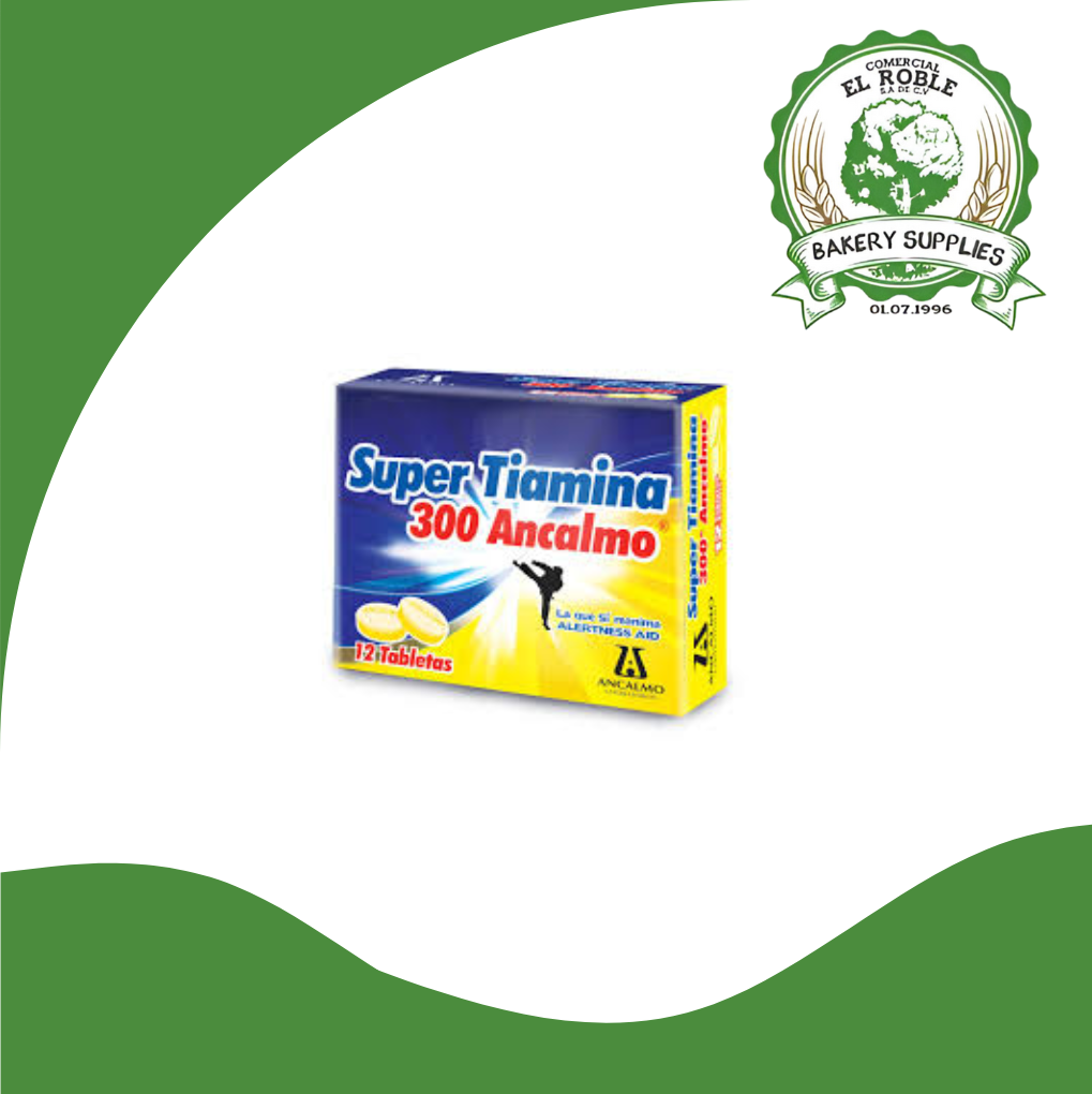 [101562] ANCALMO SUPER TIAMINA  300 100/1 TABLETA