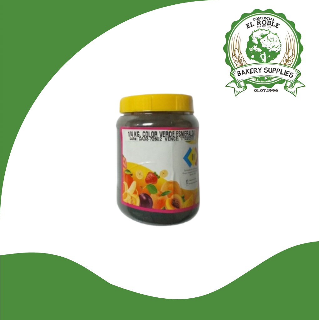 IMPORT COLOR POLVO VERDE ESMER EXTRA 1/1 KILO
