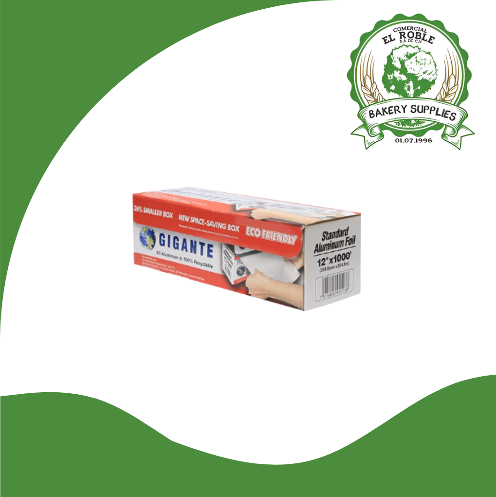 [101825] GIGANTE PAPEL ALUMINIO 200 PIES 12/1 UNI