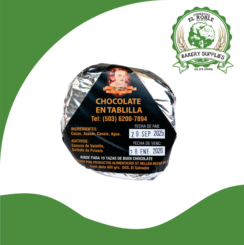 ST HELLEN CHOCOLATE  TABLILLA 1/450 GRAMOS